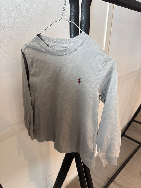Ralph Lauren siðerma bolur grár