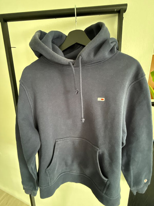TOMMY JEANS NAVY BLUE HOODIE