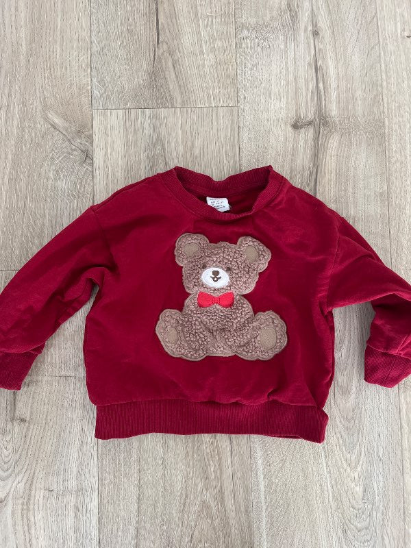 Lindex peysa með bangsa