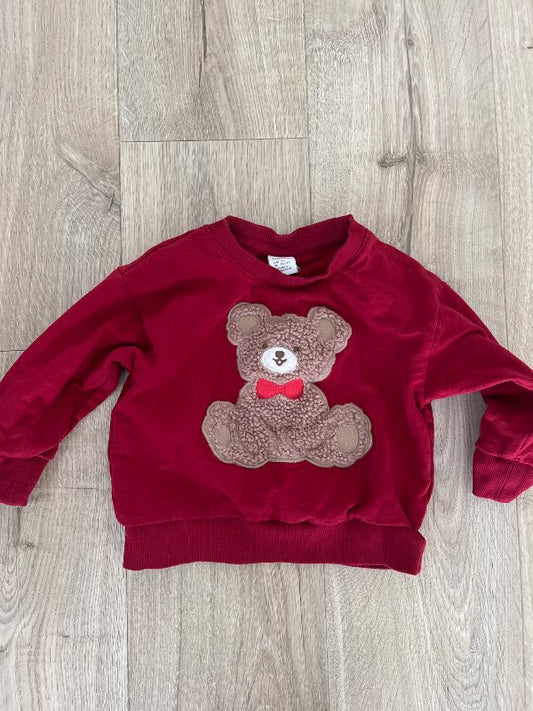 Lindex peysa með bangsa