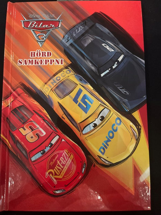 Disney bók Bílar hörð samkeppni