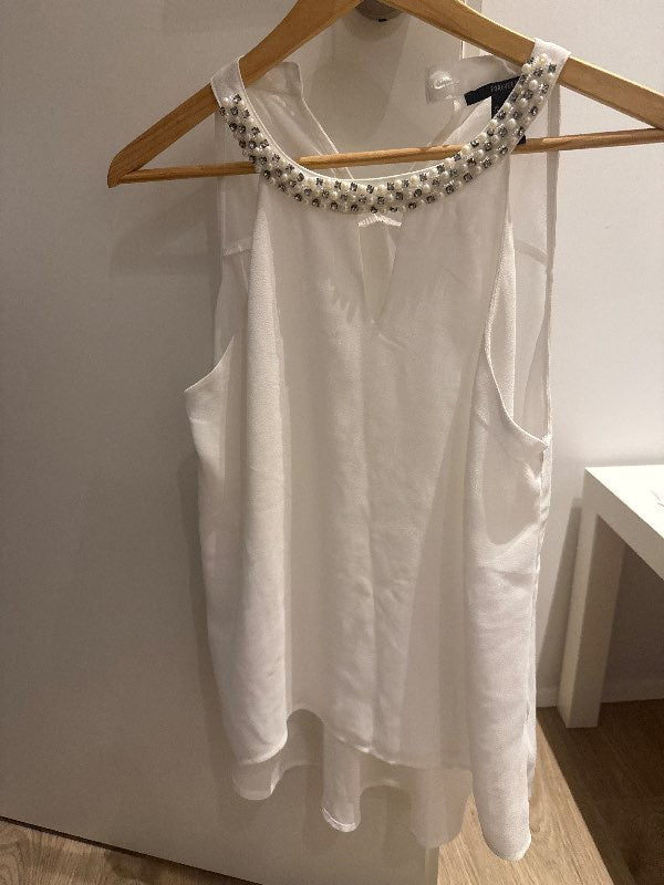 Hvítur fínn toppur