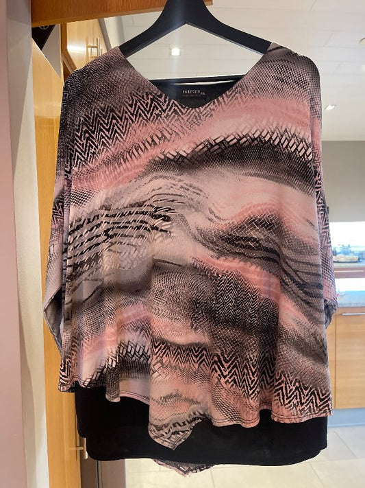 Forever bleikur svartur