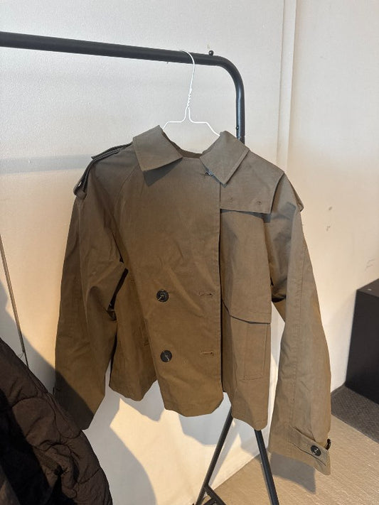 Zara stuttur trench