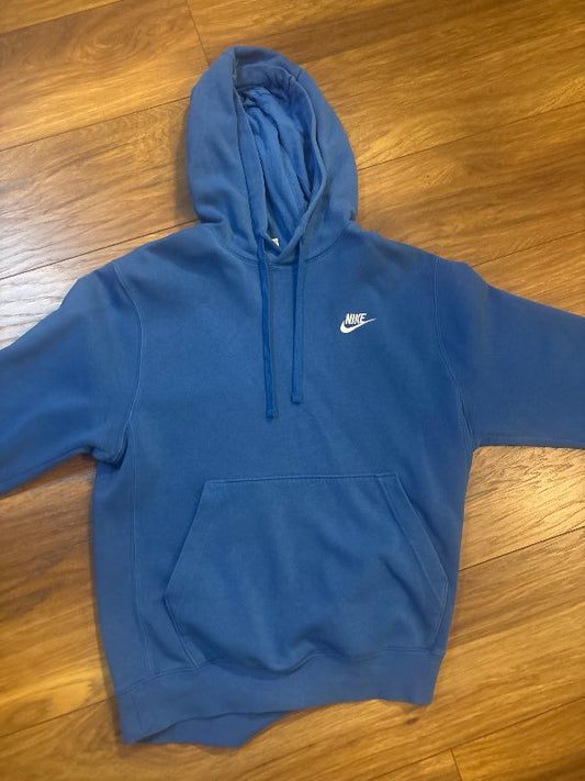 Blá nike hettupeysa