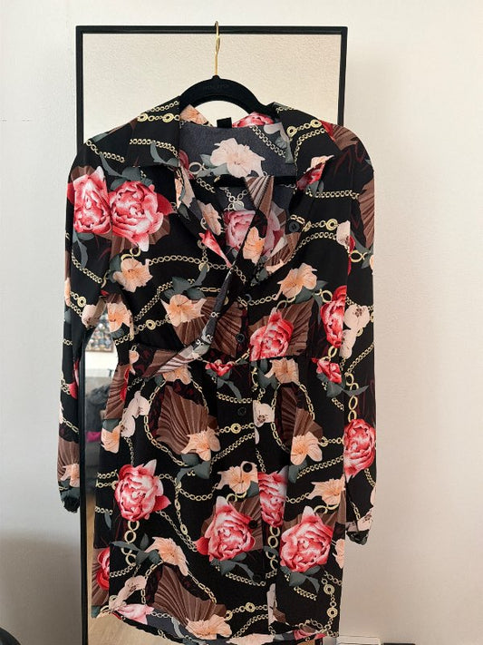 Floral Chain Dress