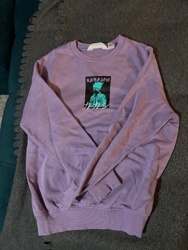 Fjólublár H&m peysa