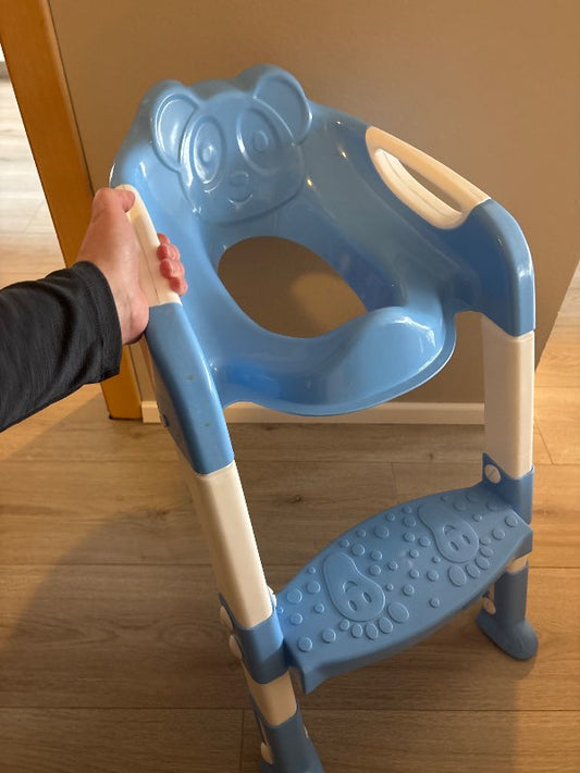 Sessa með tröppu á klósett