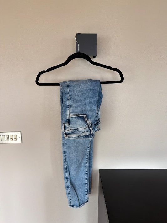 Bláar gallabuxur skinny jeans H&M