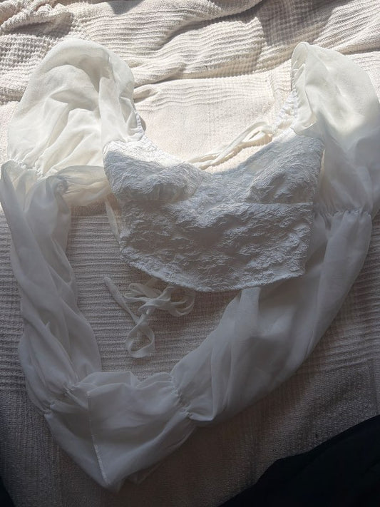 white spanish shirt