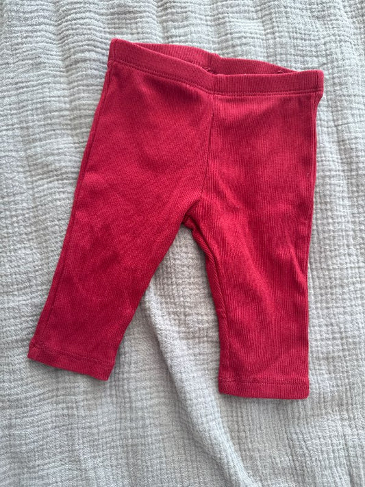 Leggins rauðar ónotaðar