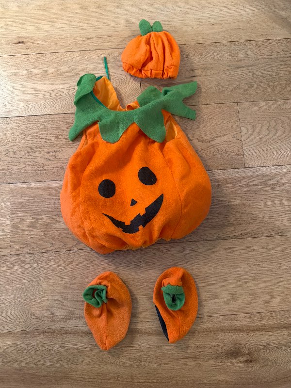 G pumpkin búningur