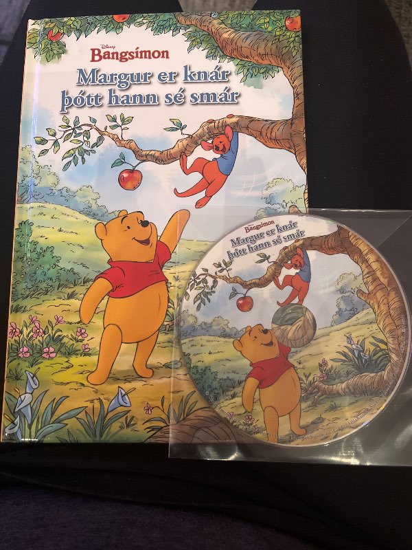 Disney bók Bangsímon margur er knár… diskur fylgir