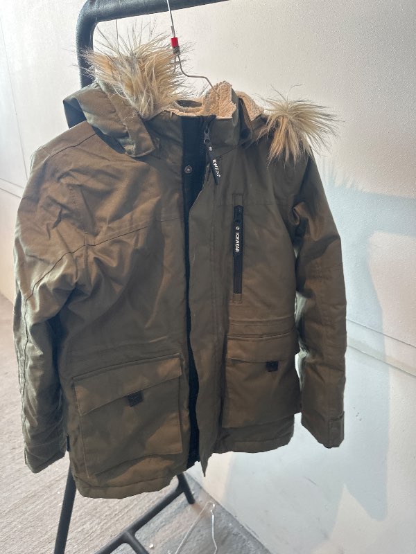 Icewear úlpa græn