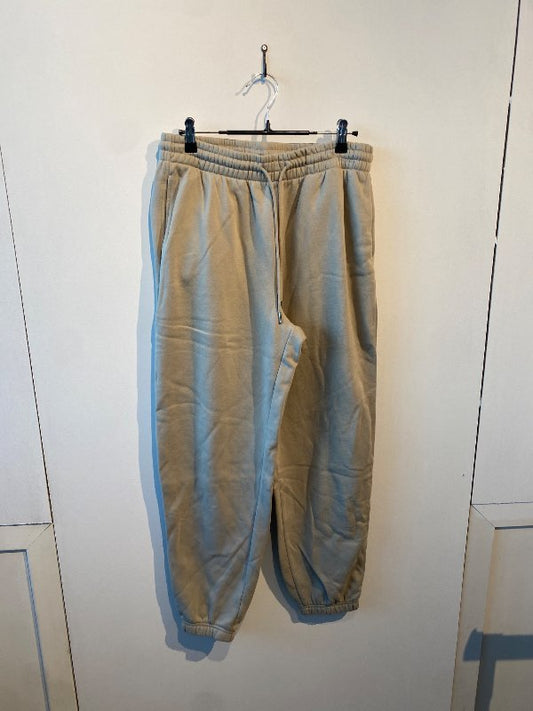 Beige H&M jogging buxur