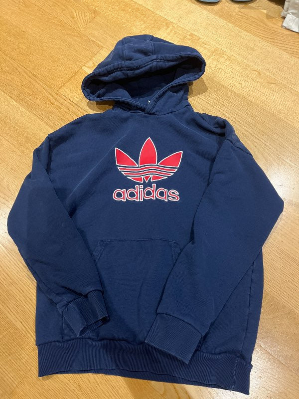 Blá adidas peysa