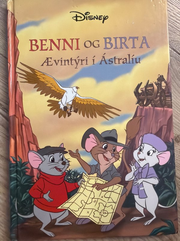 Disney Benni og Birta bók