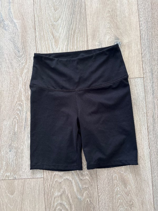 Svartar biker shorts