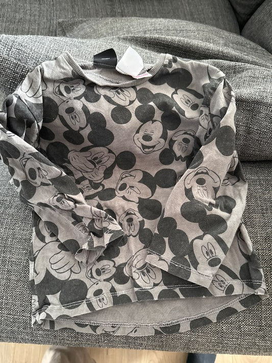 Zara mickey mús síðerma bolur