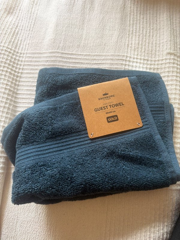 Guest towel blue