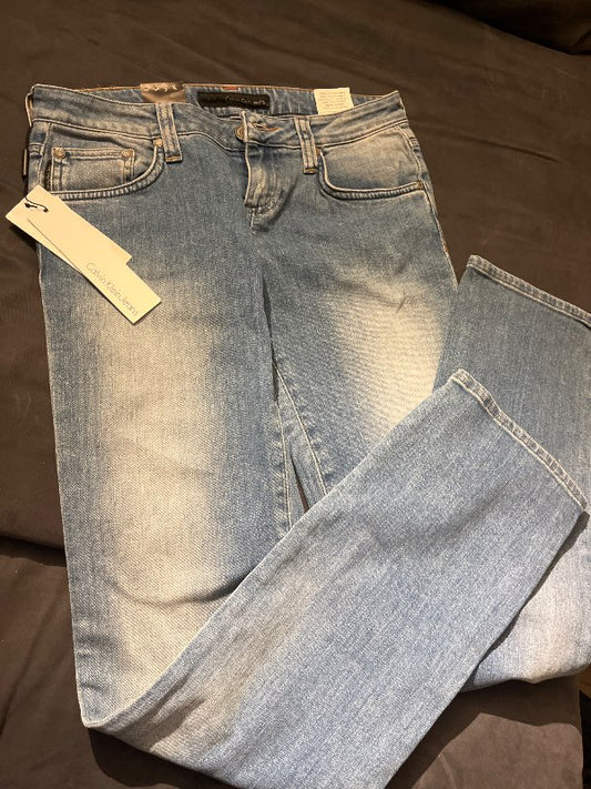 Calvin klein gallabuxur ljósar