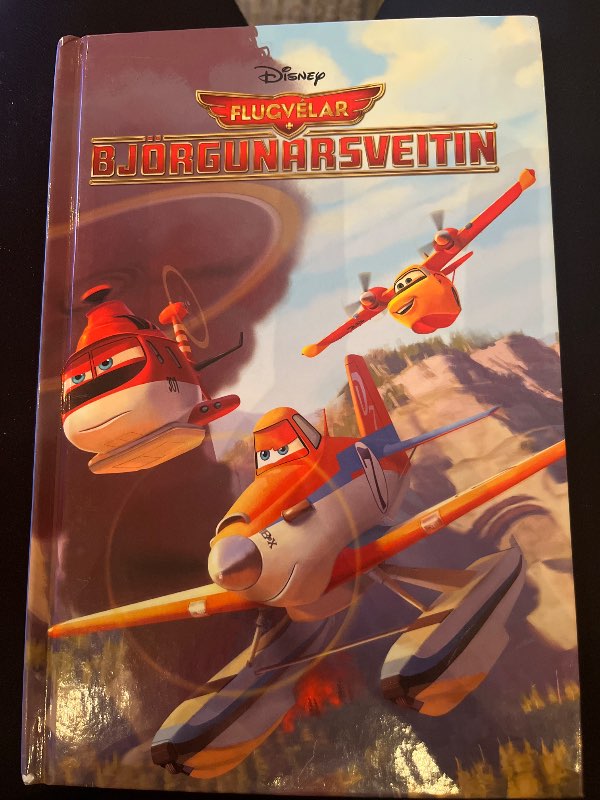 Disney bók Flugvélar björgunarsveitin