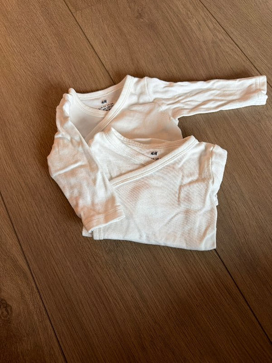 Langerma samfellur H&M 2stk