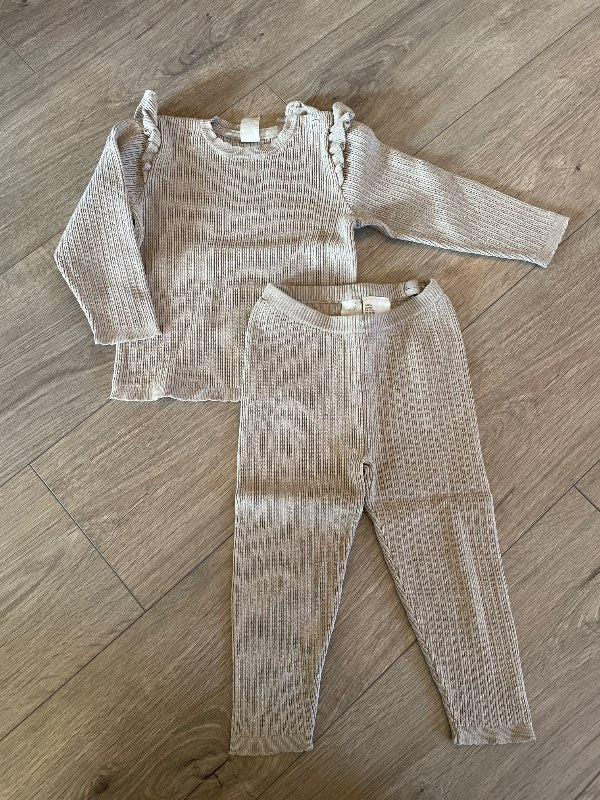 H&M sett beige