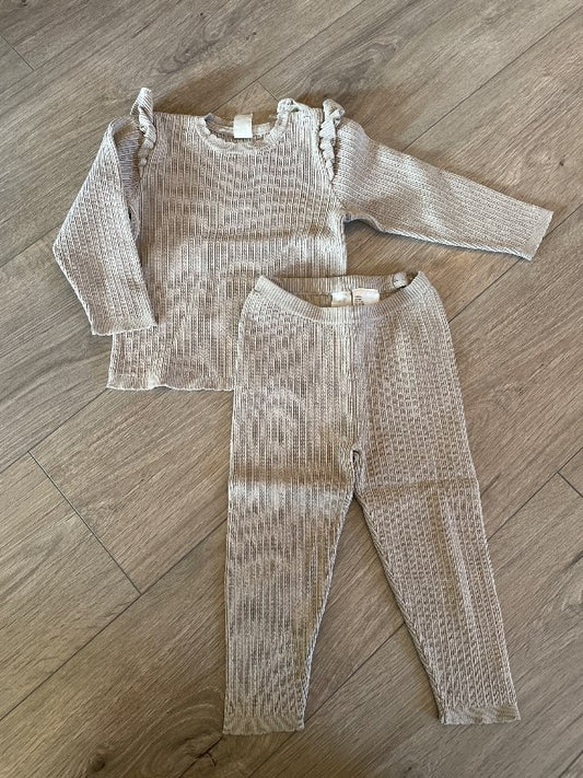 H&M sett beige