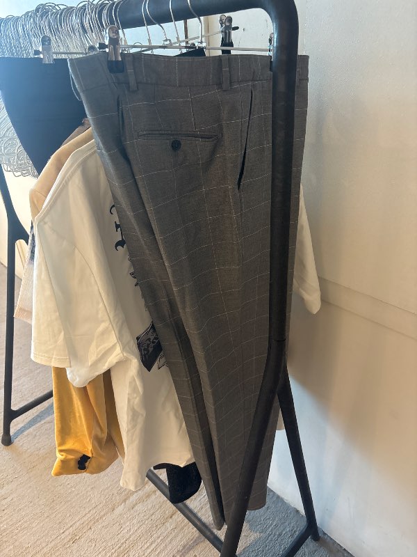 Grey mens pants