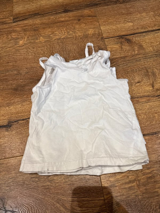 Hvítir nærbolir x 5