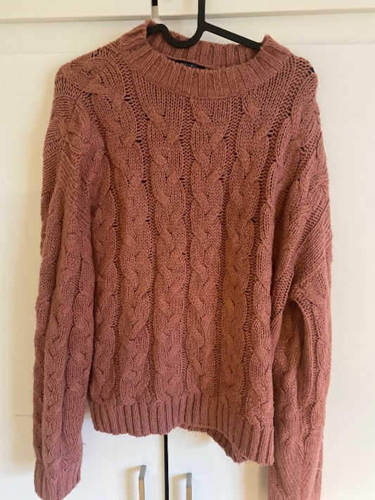 Dark pink sweater esmara