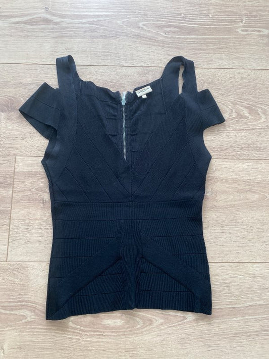 Karen Millen svartur toppur