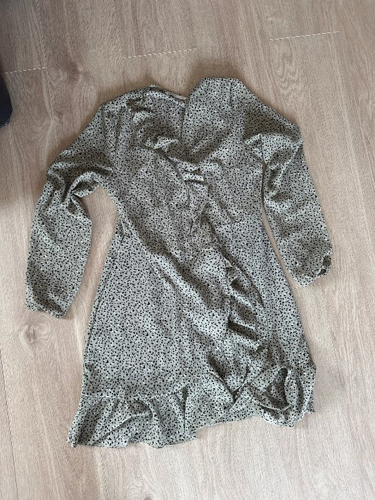 Grænn only kjoll