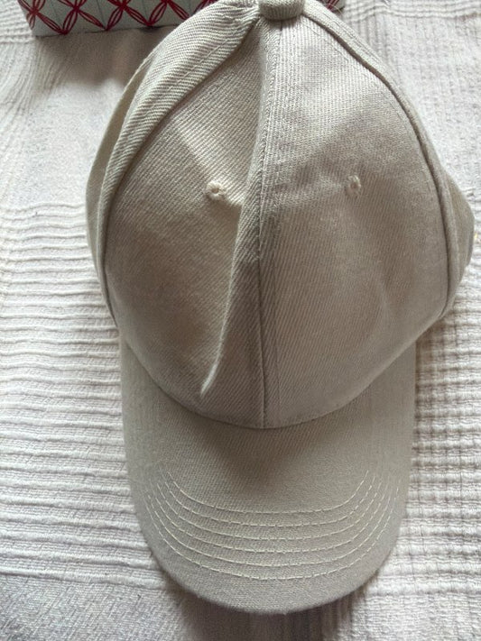 Beige cap