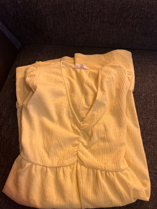 Primark kjóll gulur