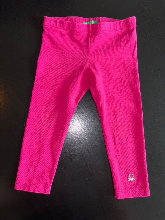 Buxur, dökkbleikar leggings