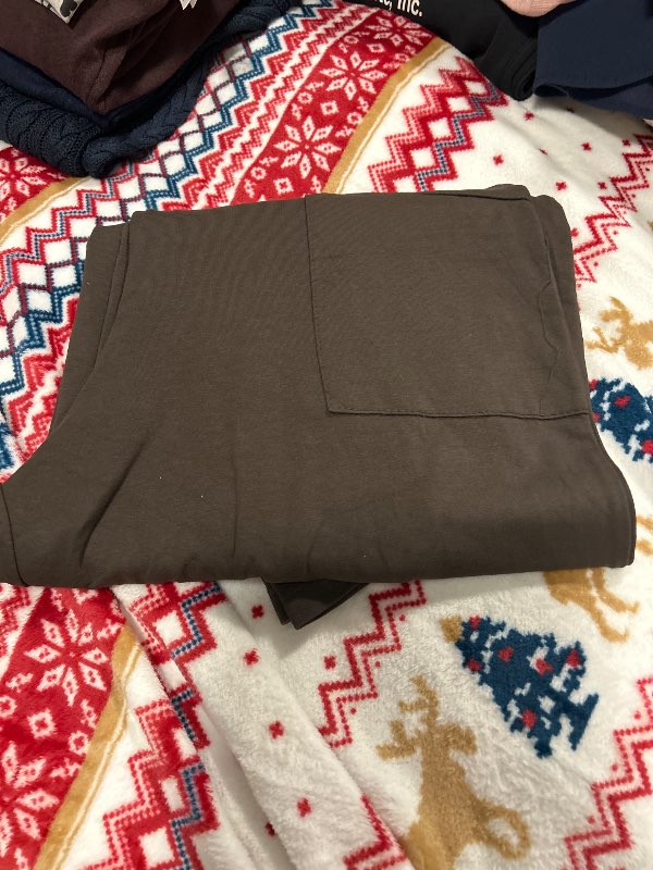 Ónotaðar brúnar buxur