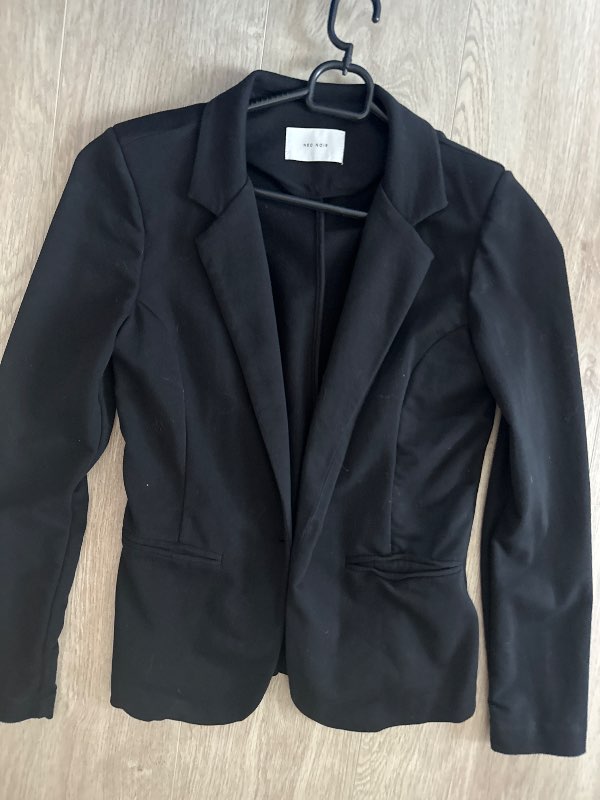 Svartur blazer