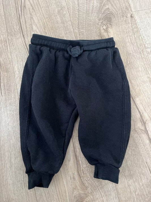 svartar zara buxur (víðar)
