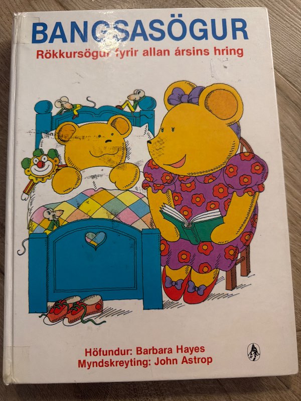 Bangsasögur bók