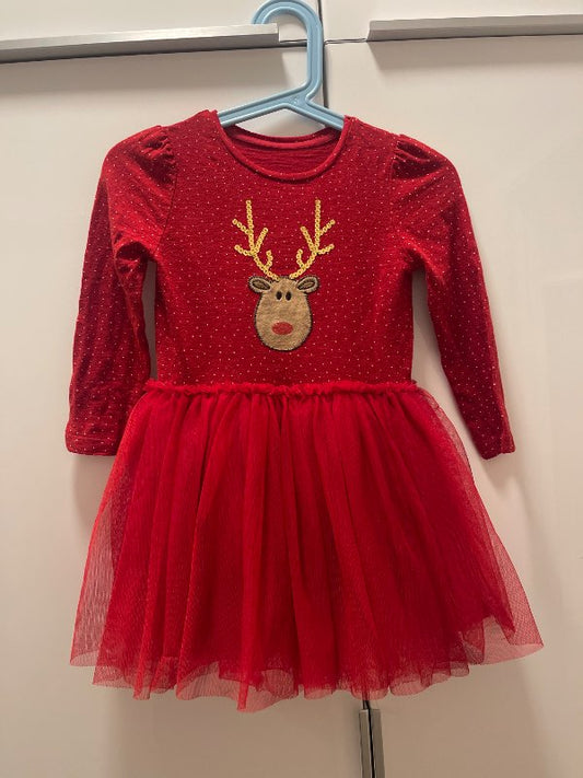 Rauður kjóll hreindýr