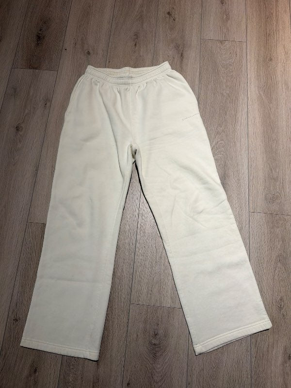 SKRS Jeans joggingbuxur - kremaðar