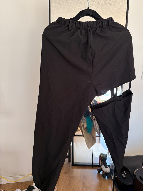 Asymmetrical pants