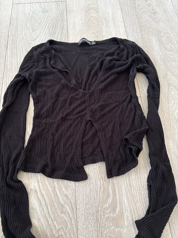 PLT svartur langerma toppur