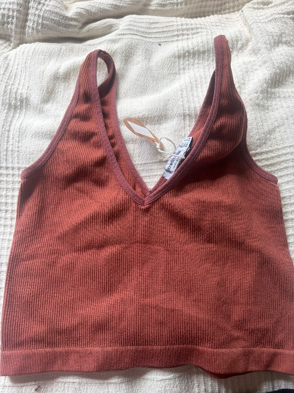 Burgundy top Stradivarius