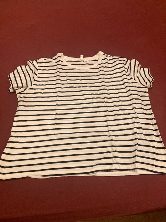 Black&white striped T-shirt from H&M