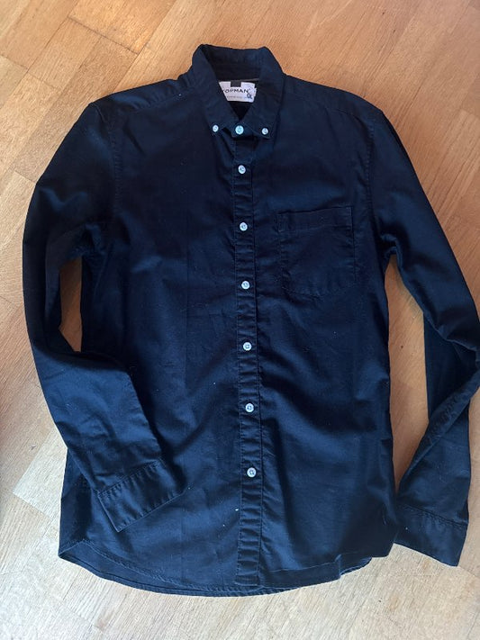 Svört skyrta TOPMAN