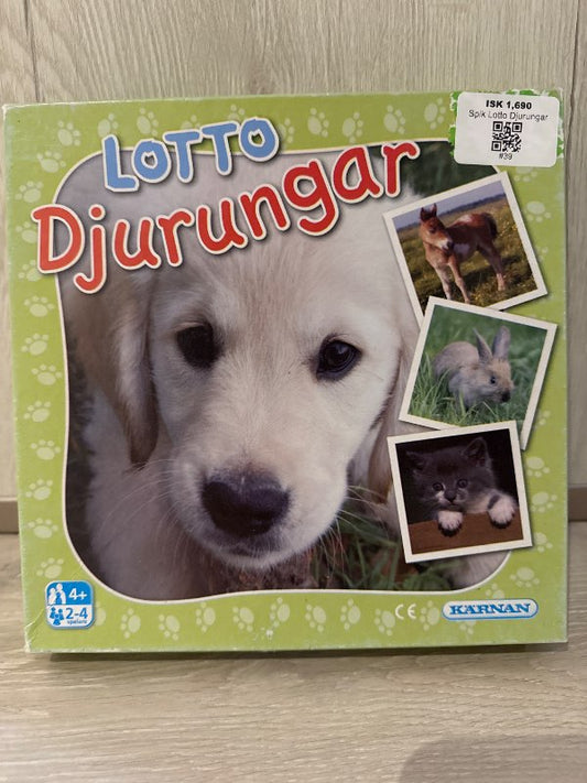 Spil Lottó Djurungar