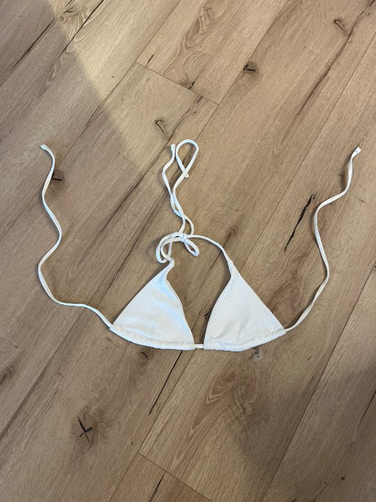 Bikínítoppur hvítur